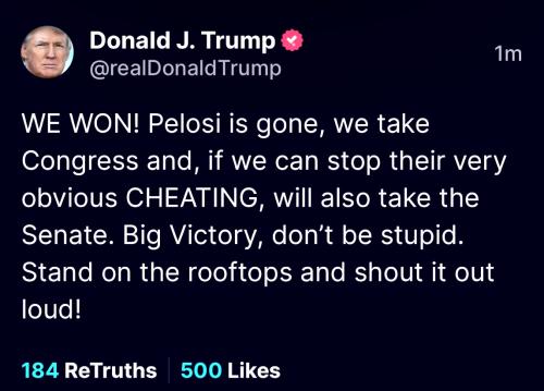 Trump ~2022 Mid-Term Election a Victory~