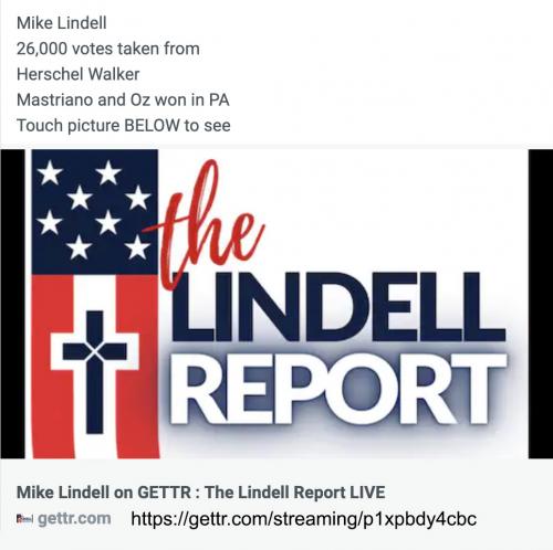 Lindell on 2022 elect