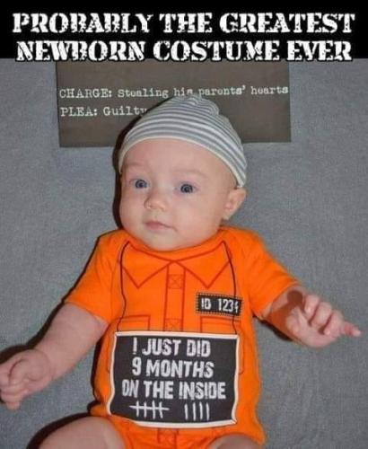 Halloween - Greatest newborn costume