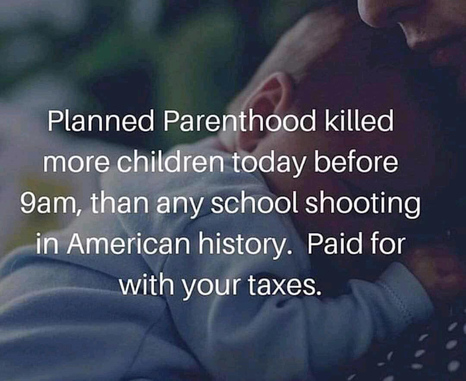 Planned parenthood Murder