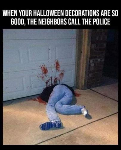 Halloween - Realistic decorations