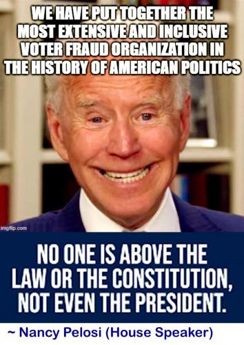 Biden ~Most Extensive and Inclusive Voter Fraud Orgization~