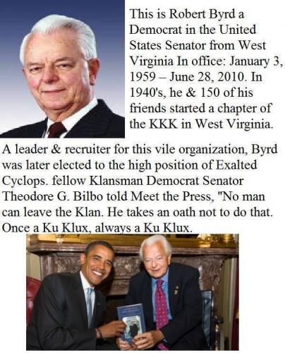robert byrd and Obama