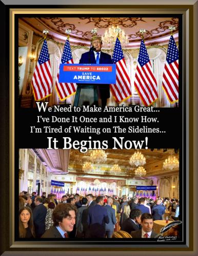 Trump's Special Announcement ~It Begins Now~