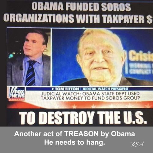 Obama funded Soros
