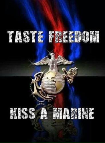 Marines - Taste freedom - Kiss a Marine