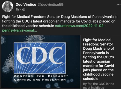 Mast no vax on sched
