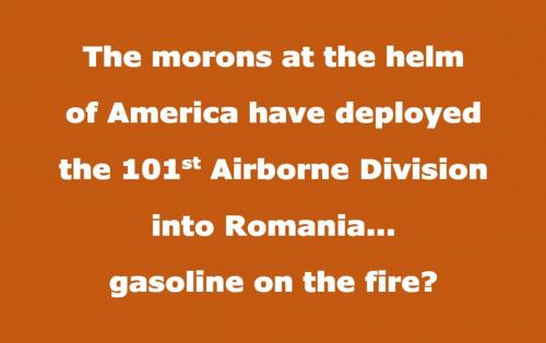 Morons at helm