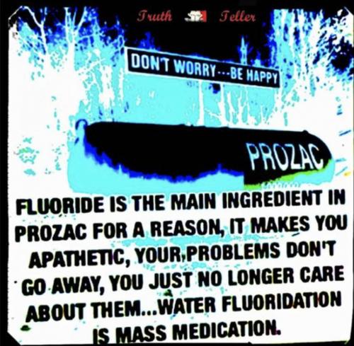fluoride & prozax