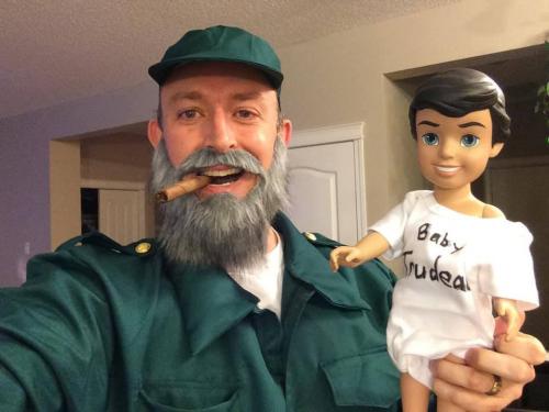 Halloween 77 - father and son photo - castro