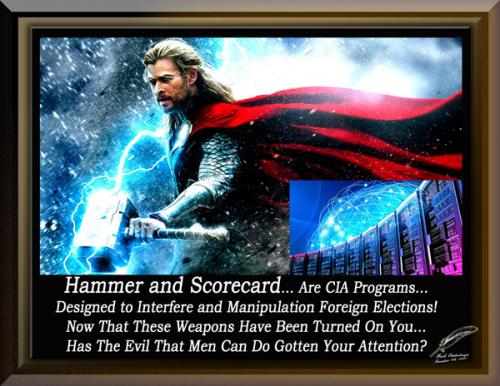 Hammer and Scorecard.~ CIA Programs~ Turned On Us