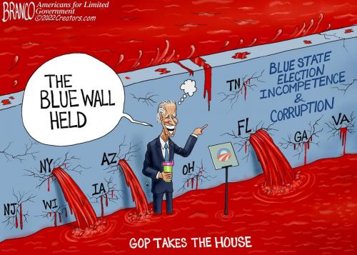 Blue wall