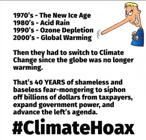 USA climate hoax
