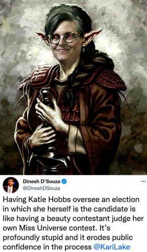 Dinesh D'Souza ~Katie Hobbgobblin~ Too
