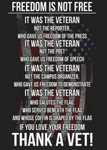 USA Freedom is not free