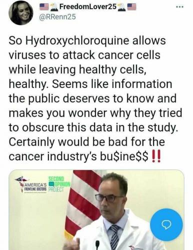 HCQ & cancer