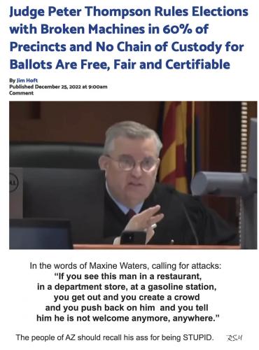 AZ Judge Thompson DUH