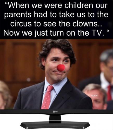 Circus 2 - justin trudeau