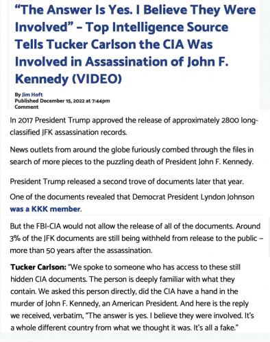 Kennedy - CIA