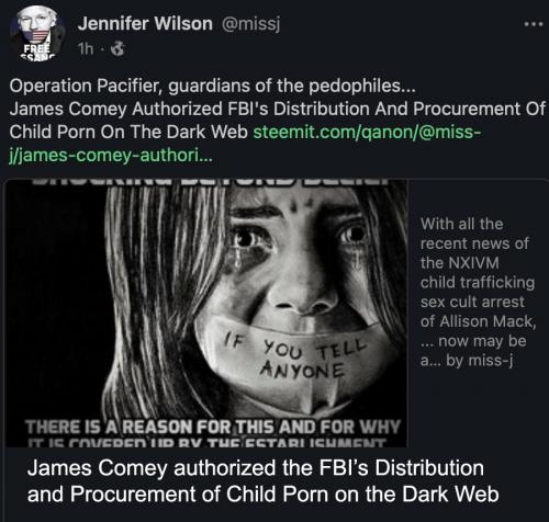 Comey FBI child porn