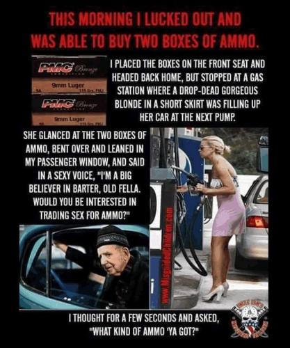 Ammo - Trading for sex