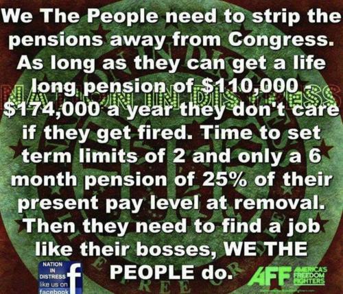 Congress no retire
