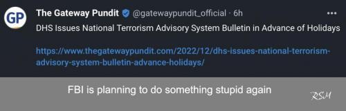 FBI stupid again