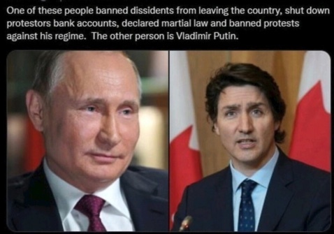 Justin Trudeau - the other putin