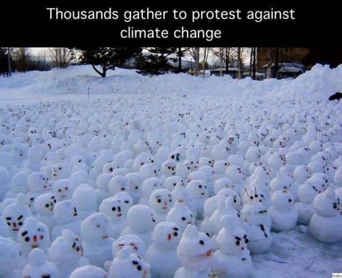 Climate change - Protest