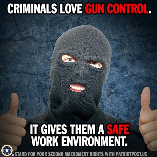 = which people benifit from gun control