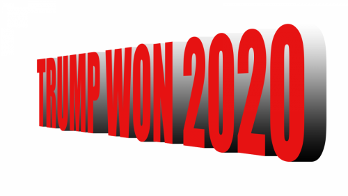 Trump Won 2020 Not Real 3d