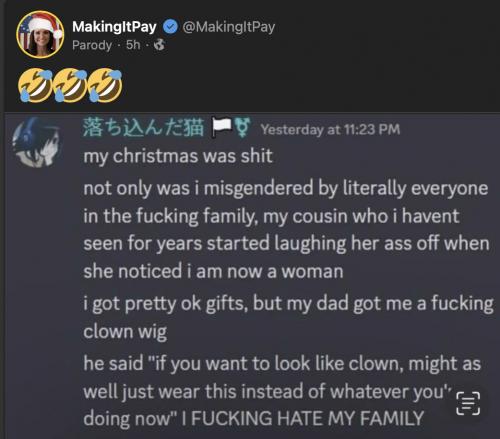 Xmas was shit