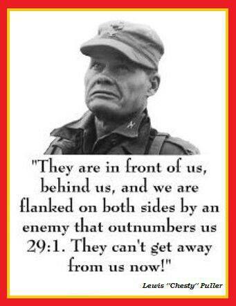Chesty Puller - Surrounded - They can't get away now