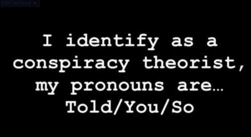 USA conspiracy theorist