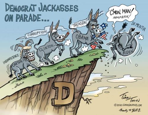 LiberalsDemocratsJackassesOnParade