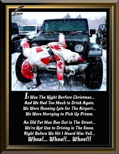 Santa Road Kill