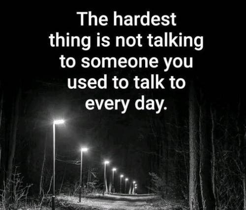 121122 - Someone use to talk to