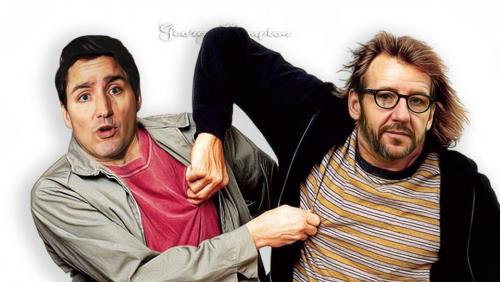 Justin Trudeau and Gerald Butts