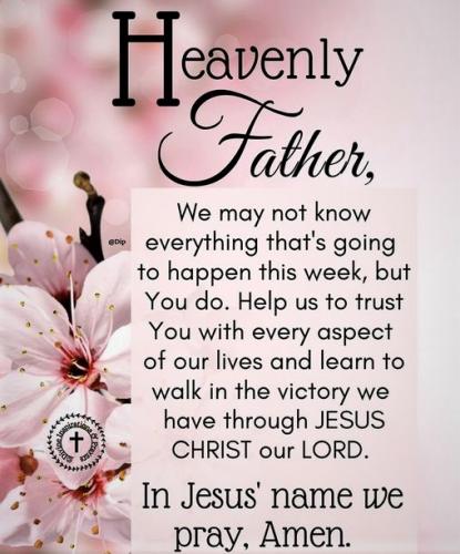 121322 - Heavenly Father walk in victory