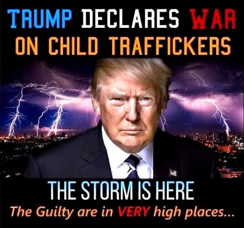 Trump Declares War on Child Traffickers