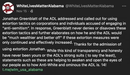 ADL extortion