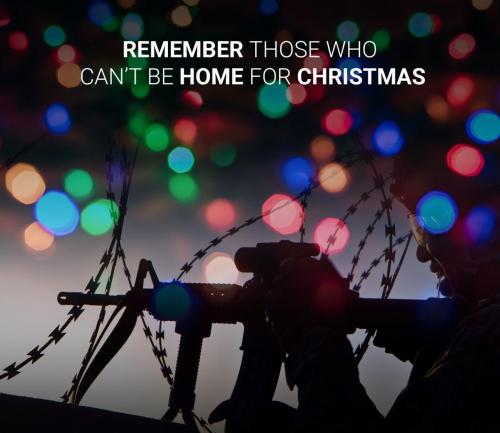 Christmas - Remember those who can't be home