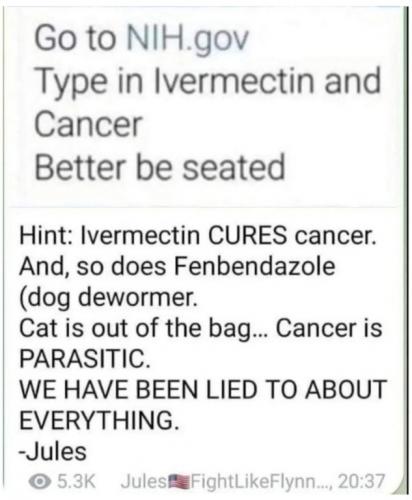 Ivermectin & cancer