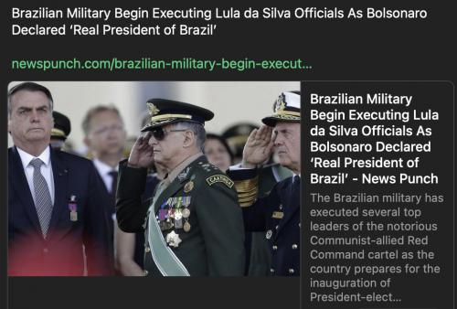 Brazil military won
