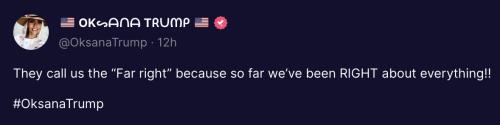so FAR Right