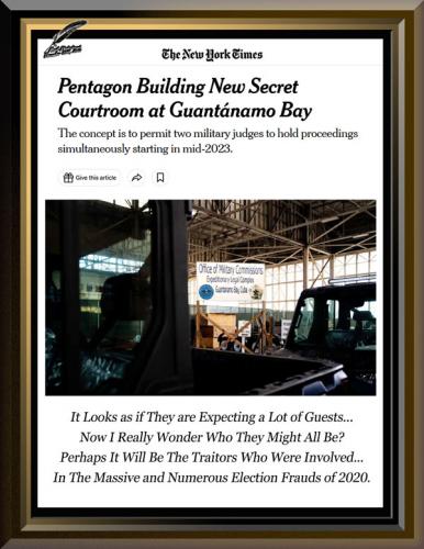 Pentagon's Secret Second Courtroom at Guantanamo Bay