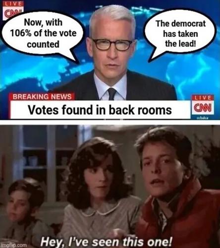 USA vote counted