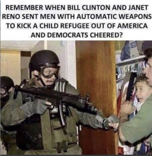 Dems cheered Bill & Reno