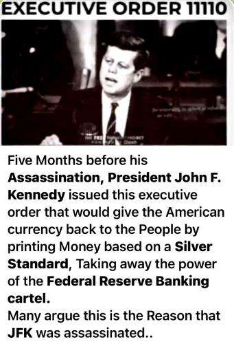 JFK ~Executive Order 11110~