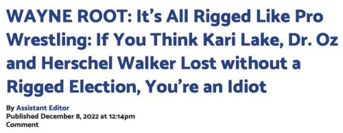 rigged like pro wrestling